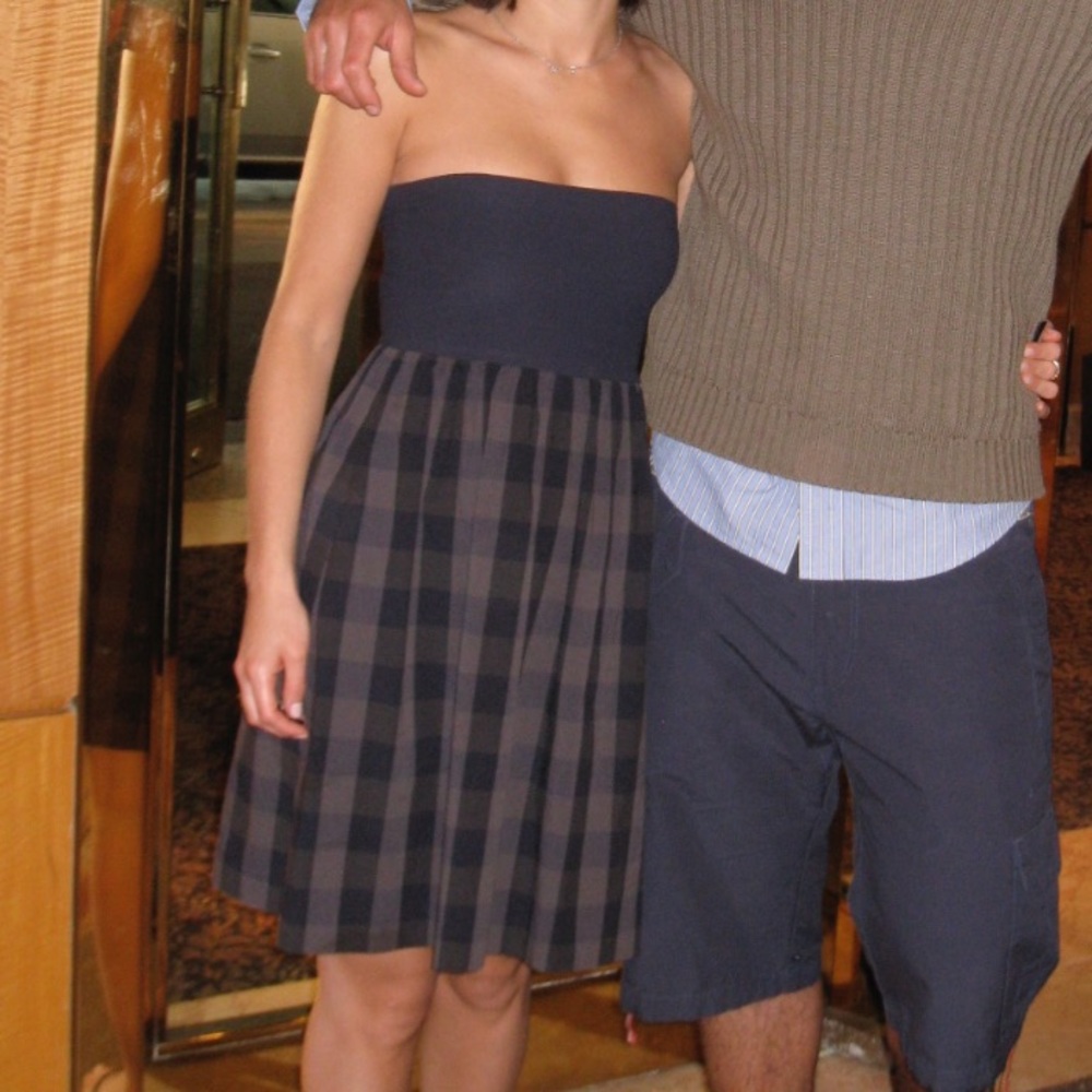 Theory navy summer dress